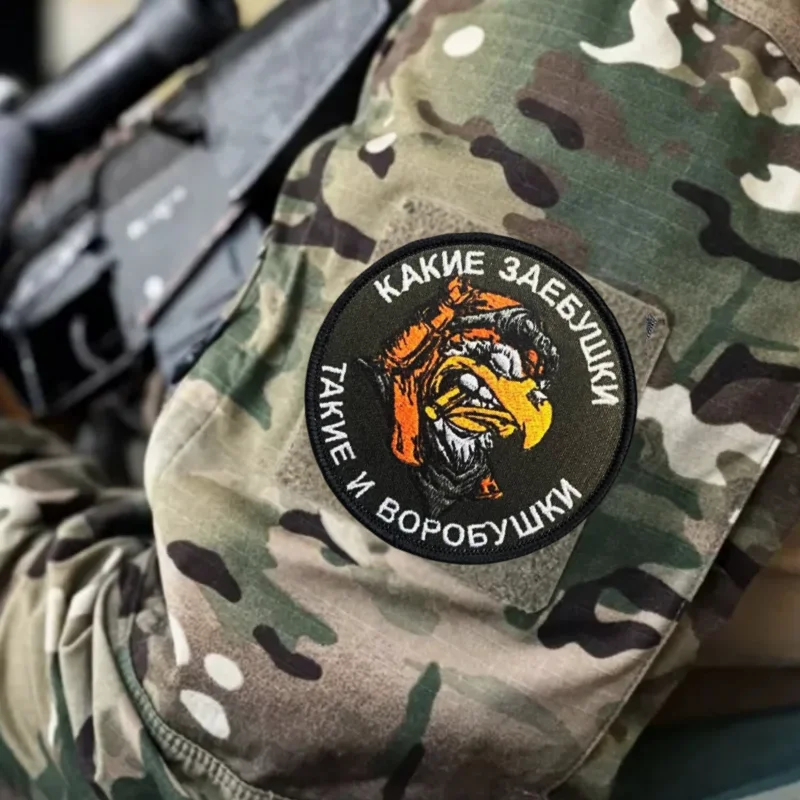 Parche con estampado de águila piloto, chaleco táctico, parches de gancho y bucle para ropa, sombrero, insignia de moral, mochila, pegatina decorativa, brazalete - imagen 5