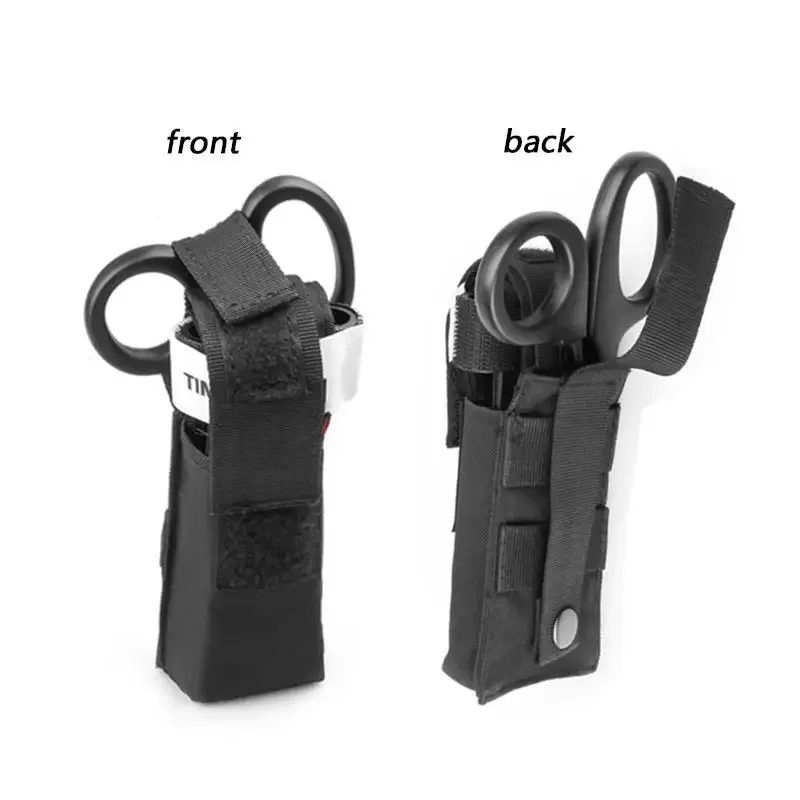 Botiquín de primeros auxilios para gatos, bolsa Molle, cinturón, torniquete rápido, cizalla, bolsa médica, accesorios de equipo multifunción - imagen 3