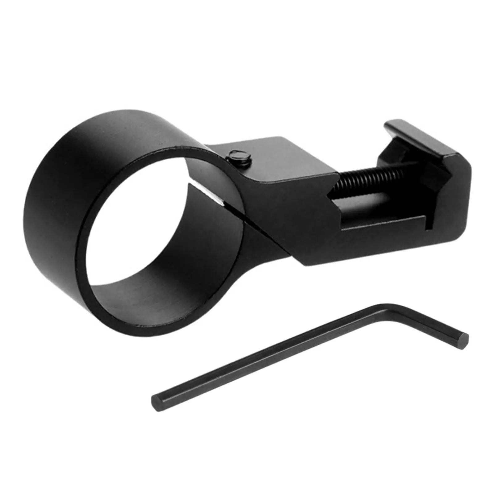 Anillo para linterna compensada de 1 ", soporte para anillo de alcance, linterna, antorcha, soportes láser para riel Picatinny estándar de 20mm y 7/8 pulgadas/Weaver - imagen 2