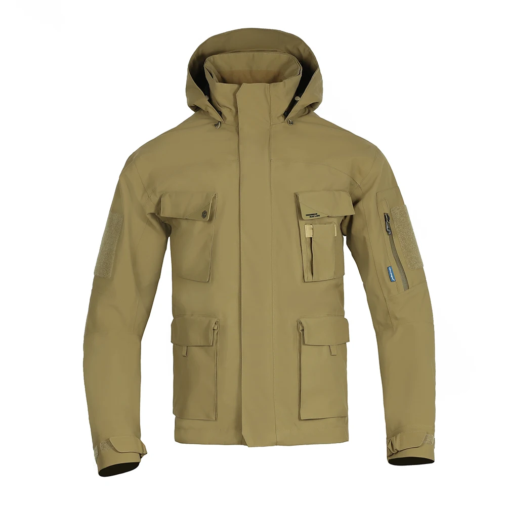 Emersongear Etiqueta Azul Función “Dimorphic Egret” Abrigo de viento Chaqueta impermeable Ergonómica Multi Bolsillo Camping Senderismo Caza - imagen 4