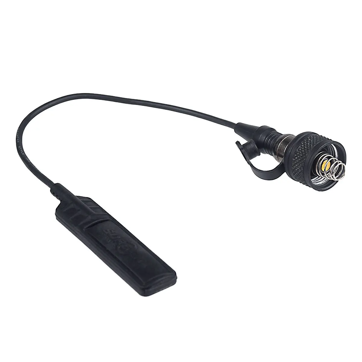 Linterna táctica Surefir, interruptor de presión remota para luz de explorador M300 M600, botón de interruptor largo + cubierta trasera de Metal - imagen 2