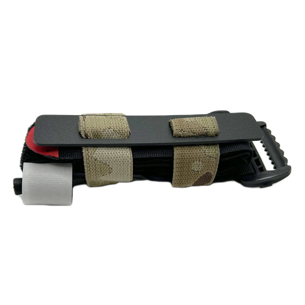 Soporte de torniquete táctico, correa de torniquetes, soporte de torniquete MOLLE, sujetador de transporte, bolsa de retención TQ, accesorios de caza - imagen 4