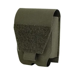 Bolsa táctica MOLLE para esposas con funda abatible y bisagras
