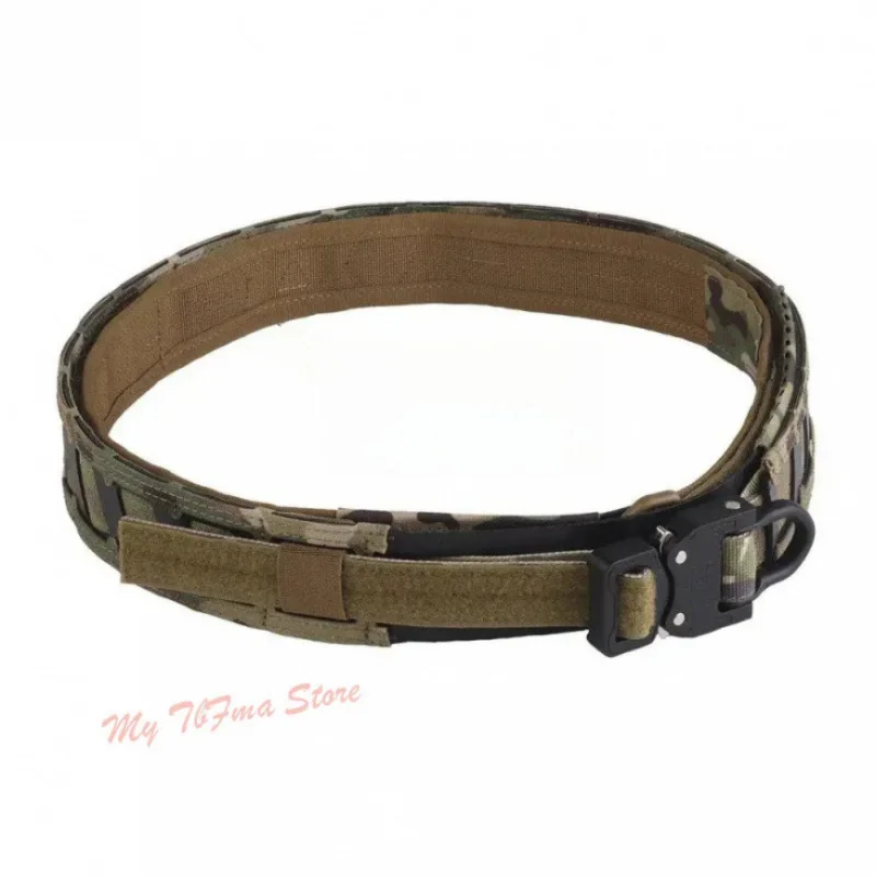 Cinturón táctico MOLLE magnético de liberación rápida, hebilla metal - imagen 3