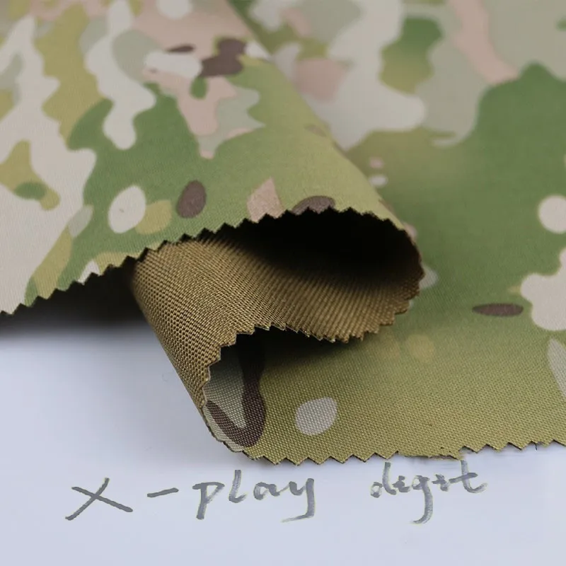 Ropa táctica camuflaje doble tela gruesa 500d nylon compuesto 1000d corte láser sistema molle tela - imagen 4