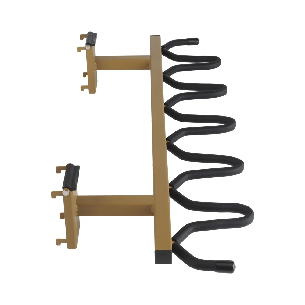 Equipo táctico estante de exhibición de pared gancho montaje para Rifle escopeta Airsoft con acolchado suave perchas ganchos accesorios de caza - imagen 2