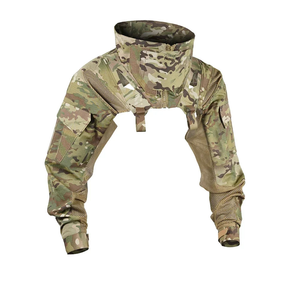 DMgear-ropa de camuflaje de manga larga, uniforme de combate táctico Original, transpirable, cómodo, Compatible con plataforma de pecho táctica - imagen 2