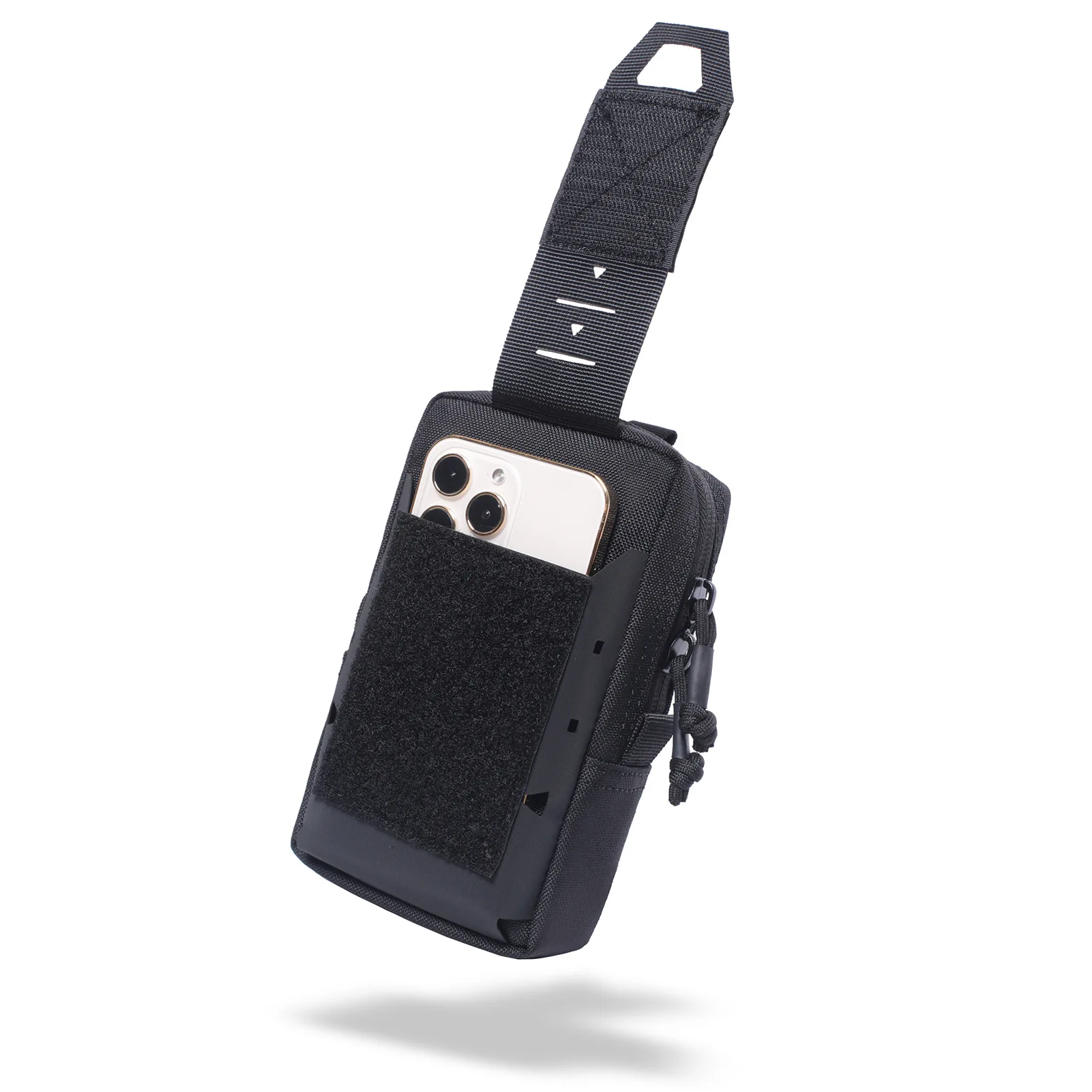 Cinturón multiusos táctico Molle para teléfono móvil, funda EDC para teléfono inteligente, accesorio de utilidad para hombres - imagen 5