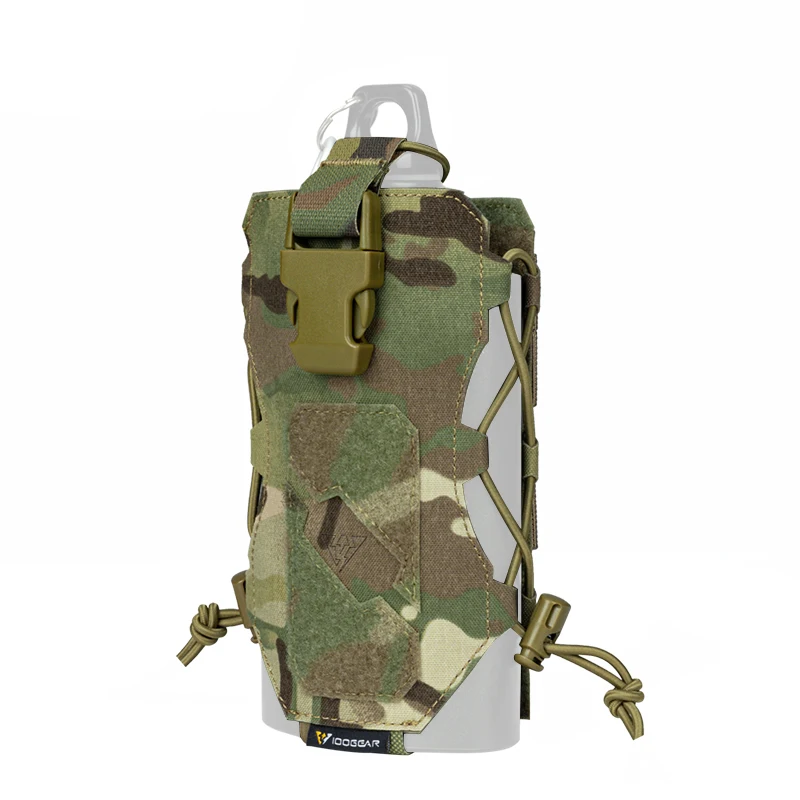 Chaleco táctico de aparejo de pecho Molle, funda de Radio, bolsa de botella de agua, portador de Paintball - imagen 3