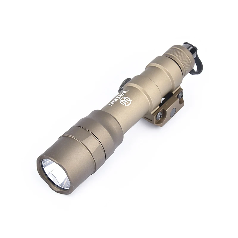 Linterna táctica WADSN SF M600 M600DF 1400 luz de exploración LED blanca de lúmenes altos accesorios de 20MM Picatinny Rail Airsoft - imagen 3