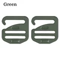 1 Pair Green
