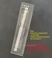 flat leather ruler