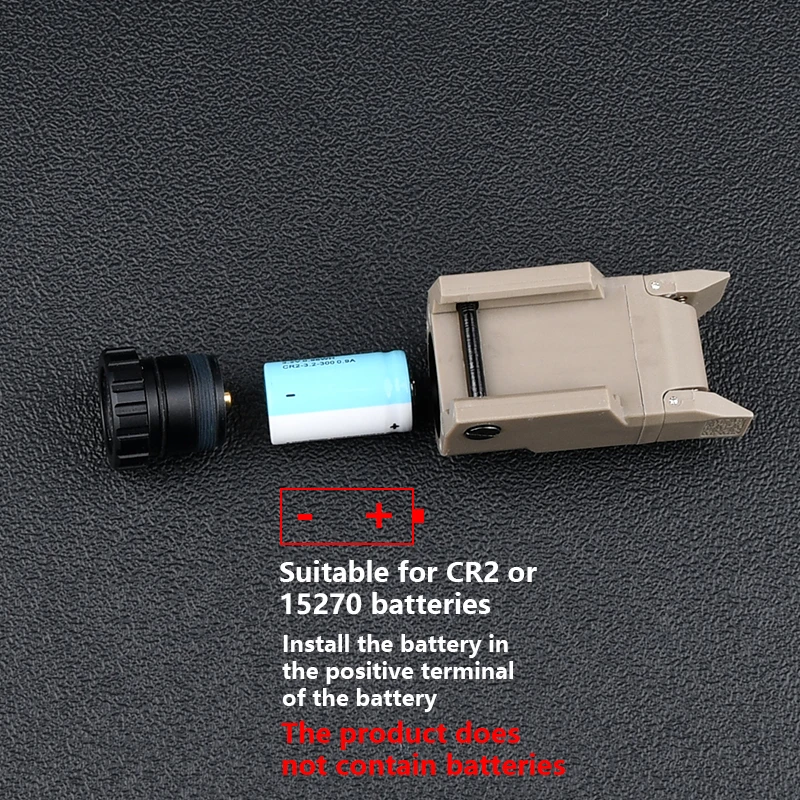 Linterna táctica blanca APL-C, luz MNi, apta para riel Picatinny de 20mm, Airsoft, Glock 17 19, iluminación colgante para arma - imagen 5