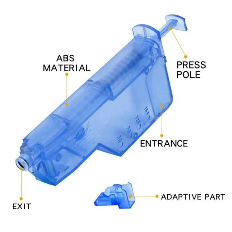 Cargador BB táctico 150 BBS, dispositivo de carga de rondas CS, juego de guerra, tiro de Paintball, accesorios de caza, objetivo de tiro - imagen 4