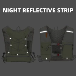 Mochila hidratación ligera trail running senderismo