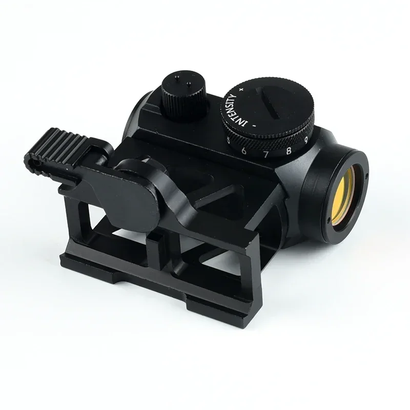 Tactica compacto Red Dot Sight 2 MOA Reflex Airsoft óptica alcance Mini RifleScope con accesorios de caza de montaje de 20mm - imagen 5