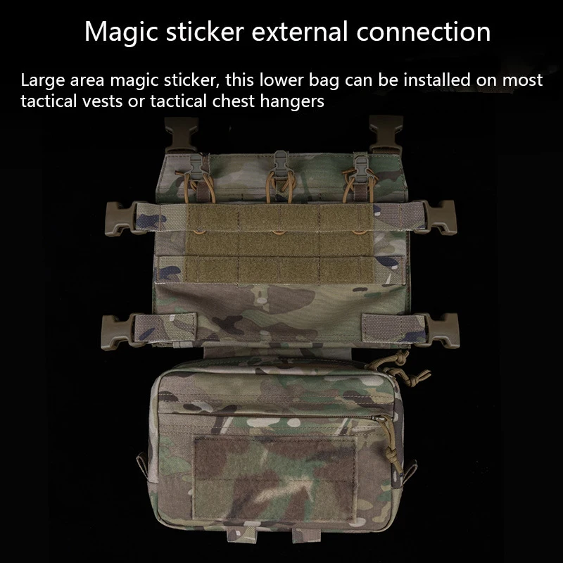 Bolsa de caída GP Serie R (8x5 pulgadas), múltiples lugares de almacenamiento, equipo externo, cinturón táctico adaptable, fácil de usar - imagen 4