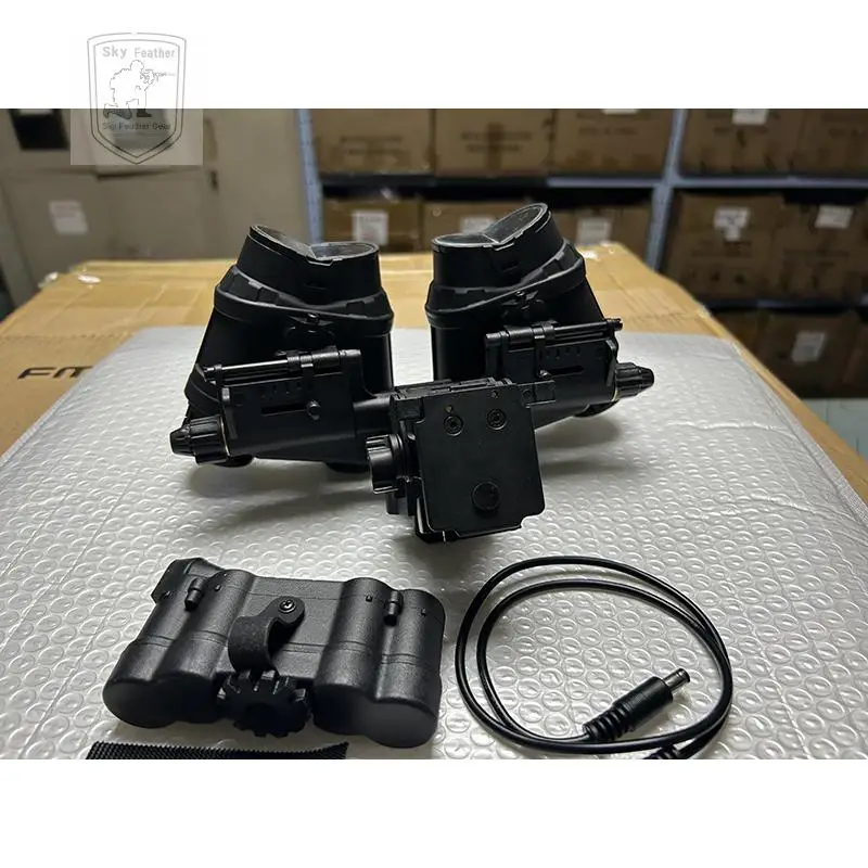 FMA L4G24/L4G19 casco NVG montura + versión no funcional GPNVG 18 NVG modelo negro PA66 nailon - imagen 4