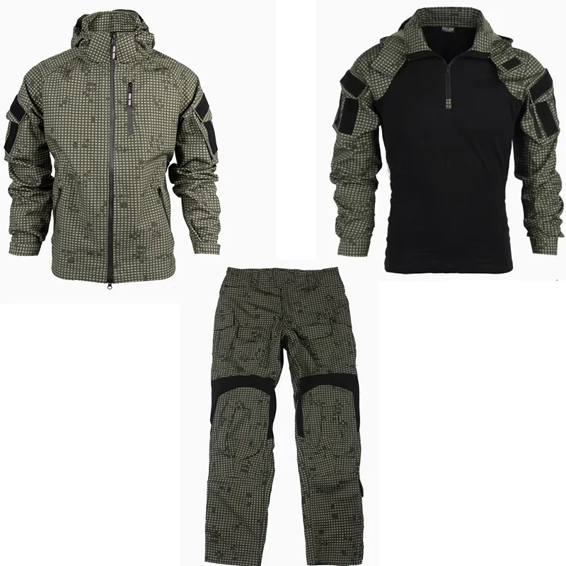 Set táctico G3 nocturno desierto – Pantalones y chaqueta con capucha - imagen 5