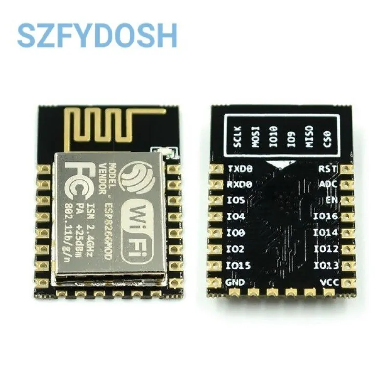 1 Uds ESP8266 módulo serie a WIFI ESP-12S ESP-12F ESP-12E módulo inalámbrico de grado Industrial ESP-12 ESP 8266 IOT