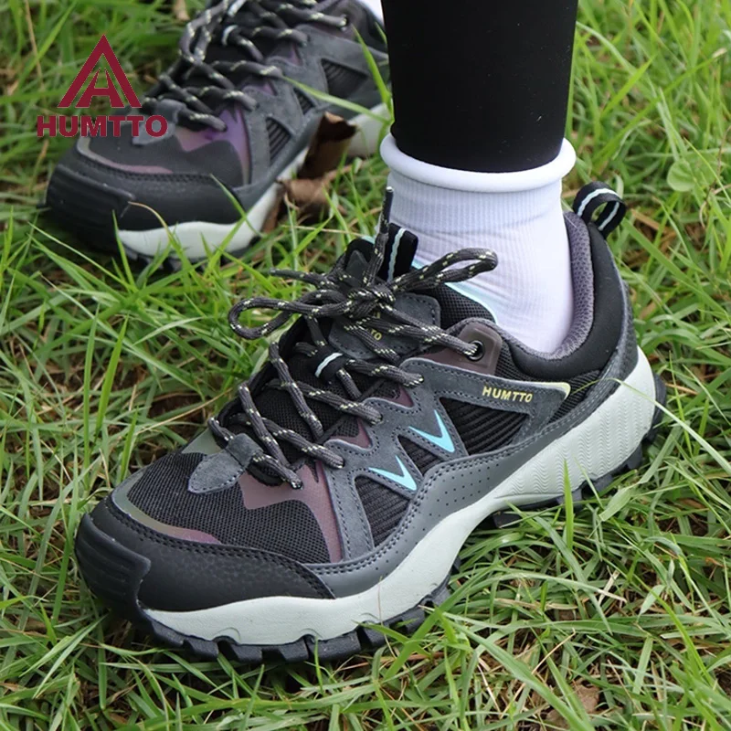 Zapatos HUMTTO Trail, zapatos de trekking para mujer, tenis informales, zapatos de senderismo, zapatillas ligeras para escalar al aire libre, tobillo transpirable - imagen 3