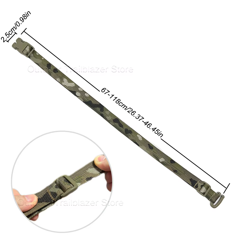 Correa conectora MOLLE ajustable para bolsas y accesorios tácticos - imagen 5