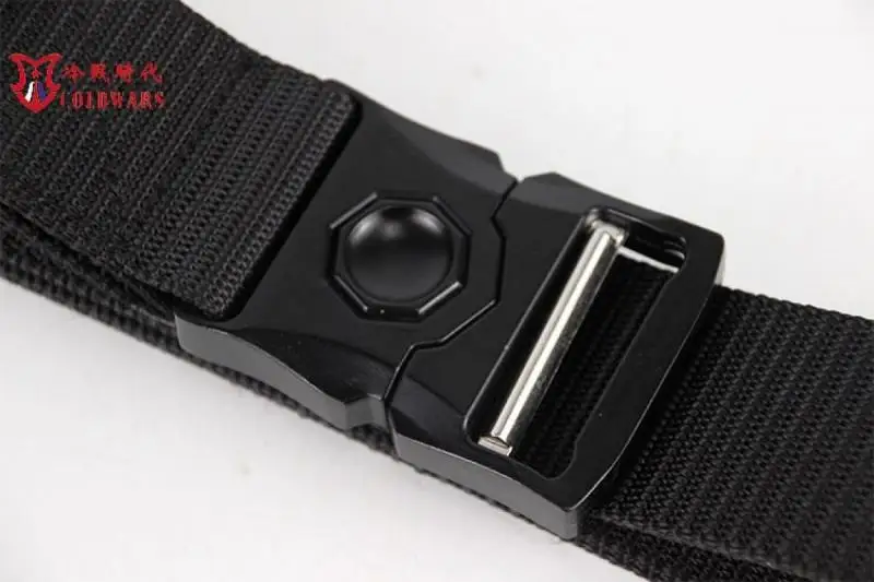 Cinturón táctico de aleación para fanáticos militares, cinturón de apertura rápida de las fuerzas especiales, cyclops rusos - imagen 3