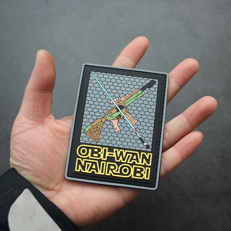 Accesorios para bolsa al aire libre God of War, insignia de goma de PVC, brazalete cortavientos, chaqueta de moral SAS, mochila, parche de gancho DIY - imagen 5