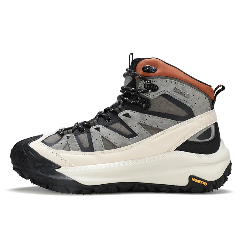 HUMTTO-zapatos de senderismo de piel de vaca para hombre, botas de caza impermeables, botas de nieve para mujer, zapatos de trekking al tobillo, zapatillas para caminar - imagen 2