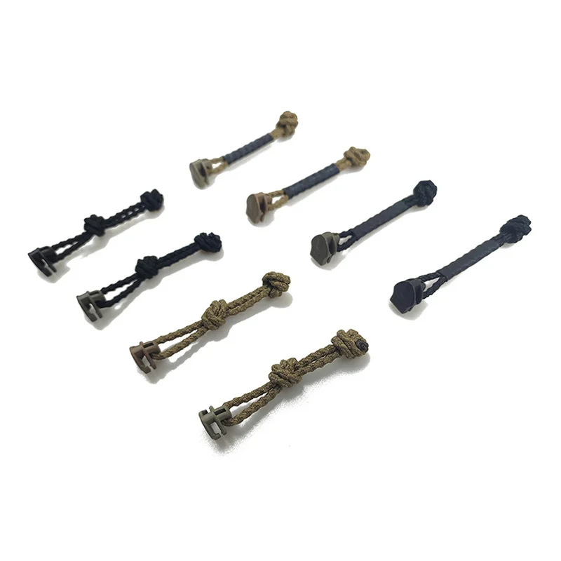 Cordón de bloqueo positivo de nailon antideslizante mate de 3 mm, 5 yardas para un atado seguro de la cabeza con cremallera: para proyectos al aire libre, camping y bricolaje - imagen 4