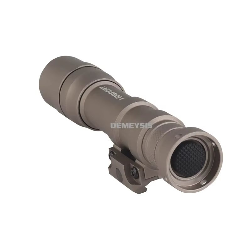 Linterna táctica aluminio 800 lúmenes para pistola airsoft y caza - imagen 2
