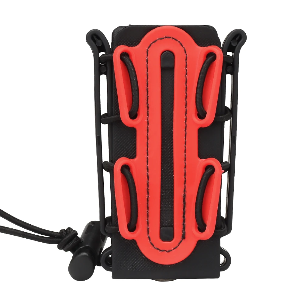 Bolsa magnética de 2 piezas para pistola, 9mm, carcasa suave ajustable, portador Universal Mag con MOLLE y Clips para cinturón, accesorio de caza - imagen 3