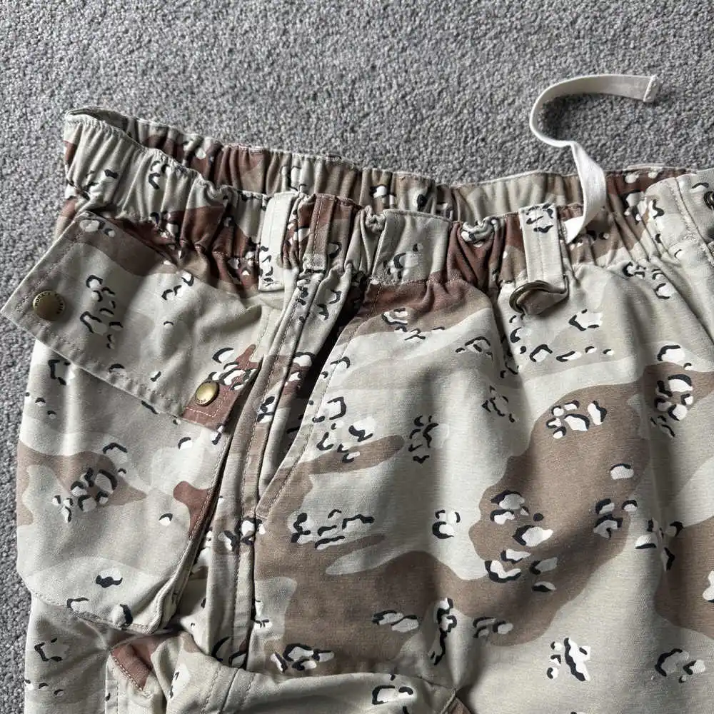 Pantalones cortos de entrenamiento de verano de camuflaje de chocolate de seis colores - imagen 2