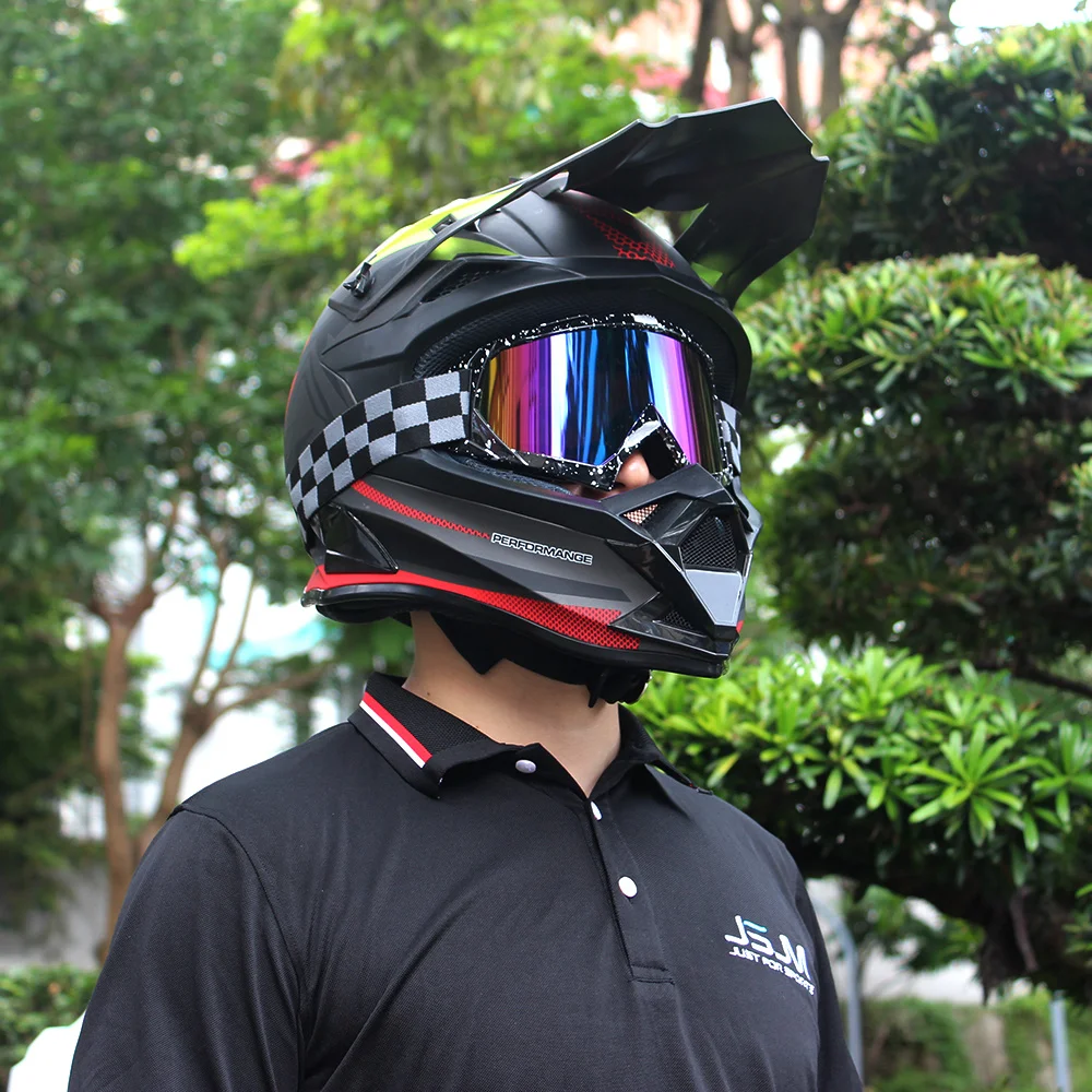 JSJM nuevas gafas de motocicleta gafas Retro para Motocross gafas de sol gafas Anti-viento Racer Chopper gafas de ciclismo carreras esquí - imagen 3