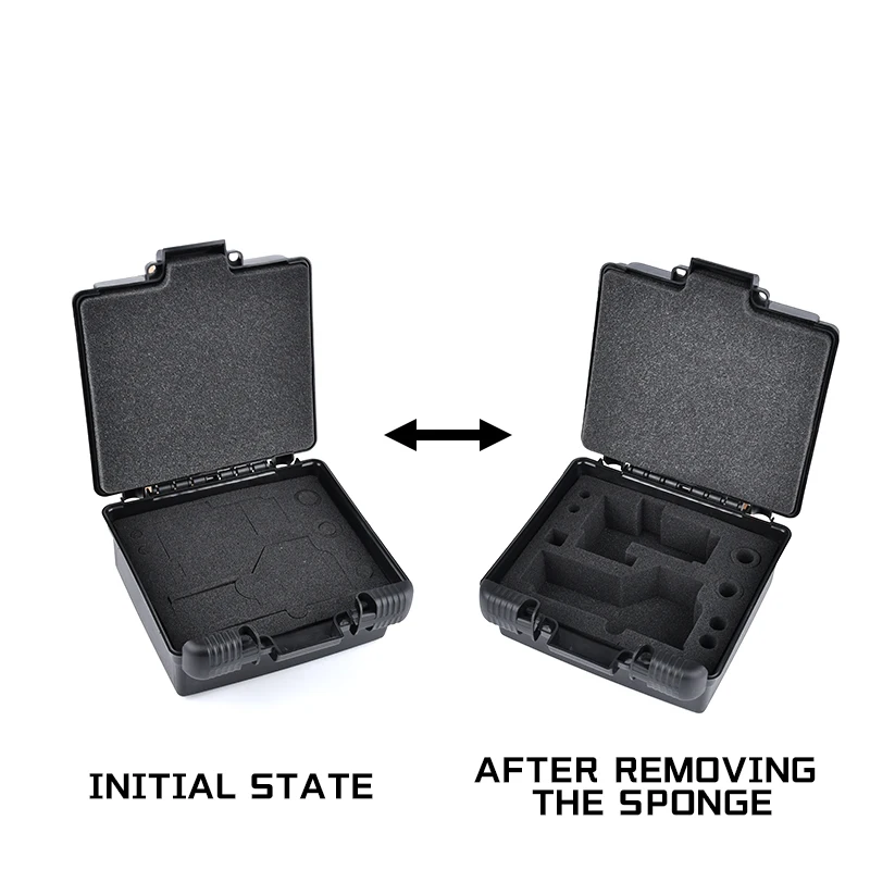 Wadsn-caja de mira táctica con punto rojo, protectora para Eotech 551 552 553 XPS HHS G43 G33, caja de almacenamiento, vistas híbridas - imagen 3