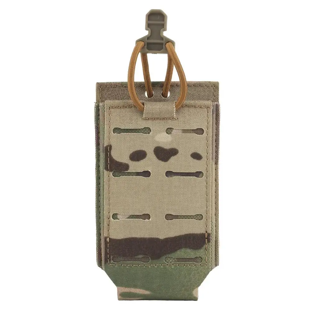 Bolsa táctica multiusos 5,56, sistema MOLLE, soporte de cinta mágica para caza, Rifle de combate AR M4, bolsa de soporte rápido para Mag, equipo Airsoft - imagen 4