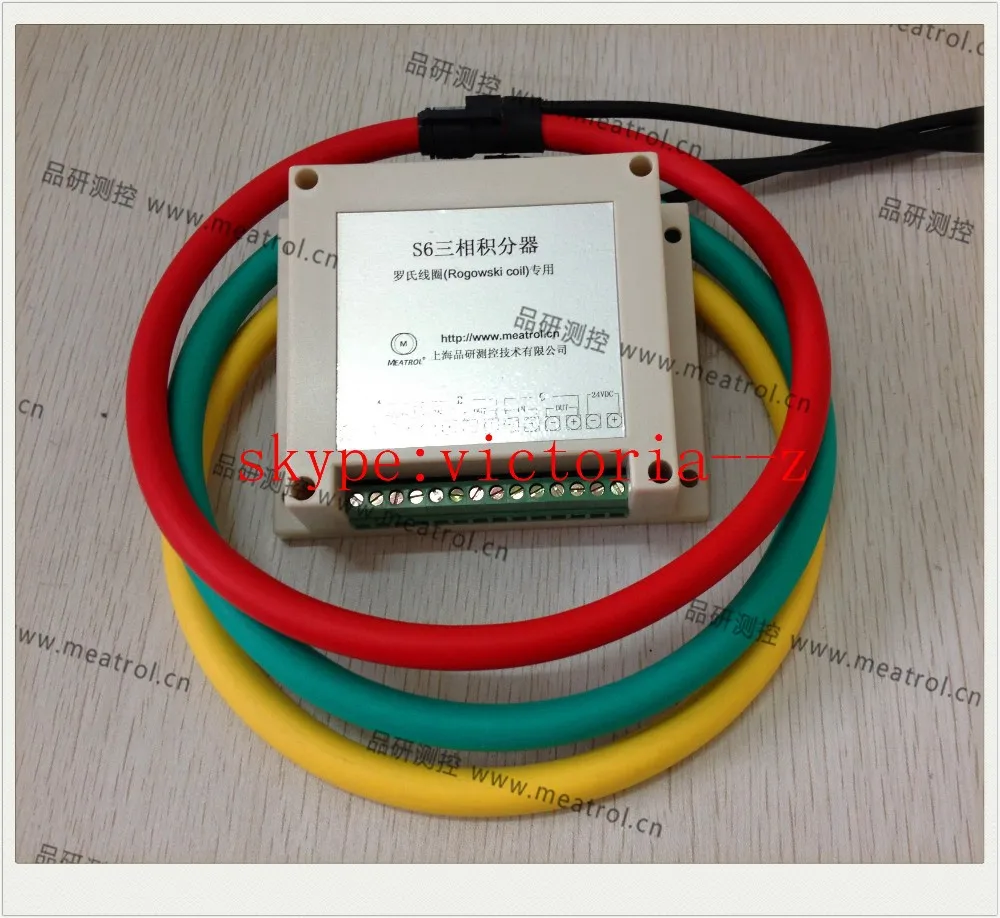 Bobina Rogowski/de bobina S6 de integrador trifásico/transformador de corriente - imagen 3