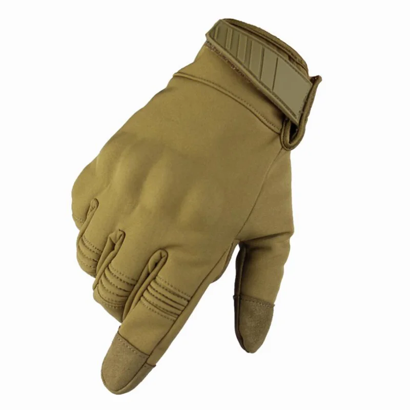 Guantes de combate para deportes militares al aire libre para hombres, bicicletas, motocicletas con dedos completos, equipo de protección de carreras, pantalla táctil antideslizante - imagen 3