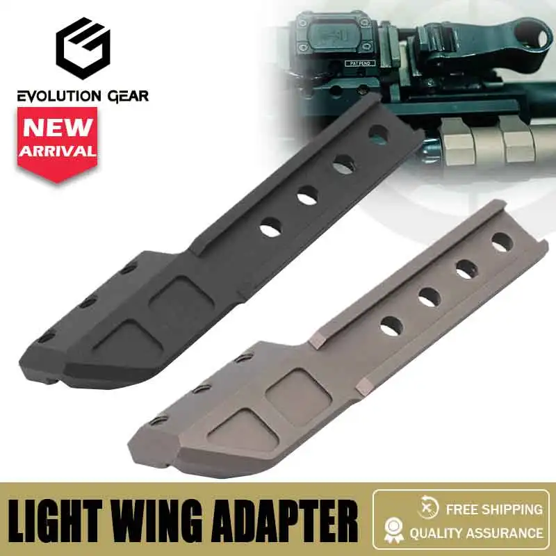 Adaptador de ala de luz Soporte de linterna para luz M300V M600V