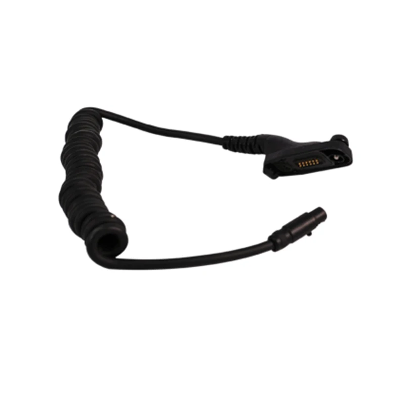 Para FCS-TACTICAL AMP auriculares tácticos V20 V60 PTT conectar Cable adaptador conector estándar KN6 a BAOFENG KENWOOD TYT - imagen 5
