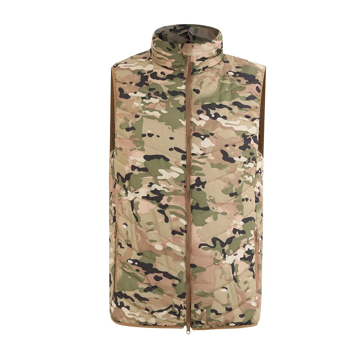 Chaleco deportivo informal de otoño e invierno para hombre, chaleco cálido táctico de camuflaje para exteriores EMR - imagen 3