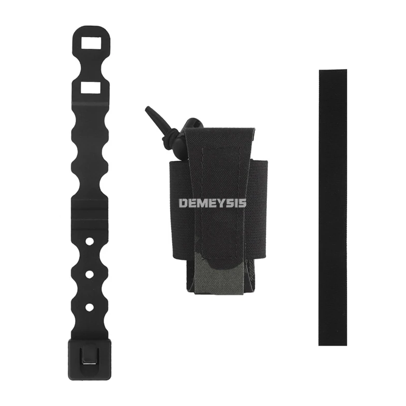 Bolsa táctica Molle para exteriores, bolsa para granada individual, liberación rápida, herramientas para deportes de caza Airsoft, riñoneras, bolsa para equipo Airsoft - imagen 2