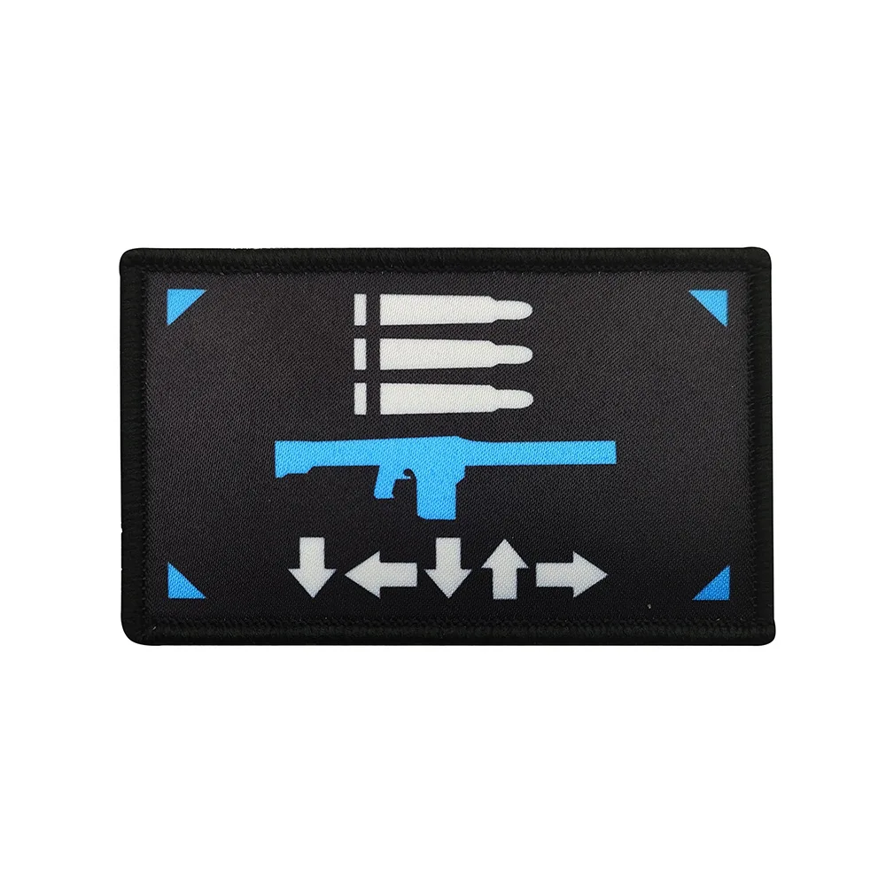 Hellbugs 2 pegatinas, insignia de moral, parches tácticos militares, mochila que Buceamos juntos, 6 de mayo, parche bordado para ropa - imagen 5