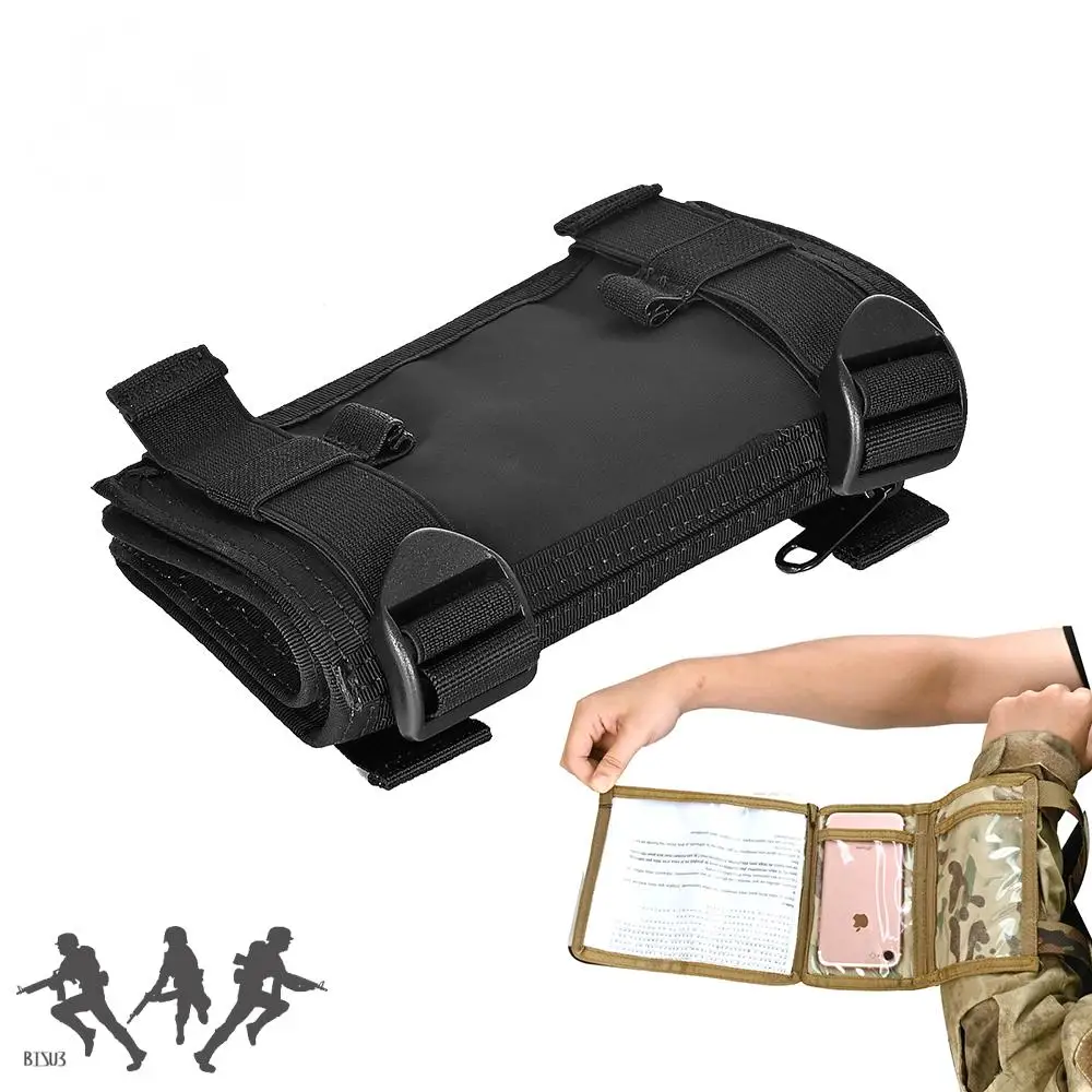 Equipo táctico de Paintball, funda para brazo, mapa de bolsillo, bolsa de administrador, bolsa táctica para teléfono móvil, accesorios para equipos - imagen 2