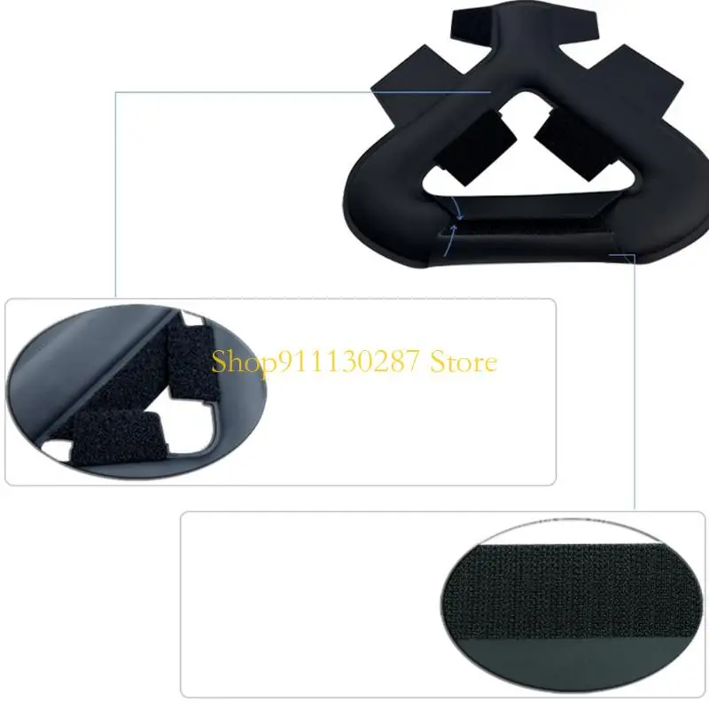 J1HC Actualización cojín cabezal para Quest 3 Correa Correa los auriculares - imagen 4