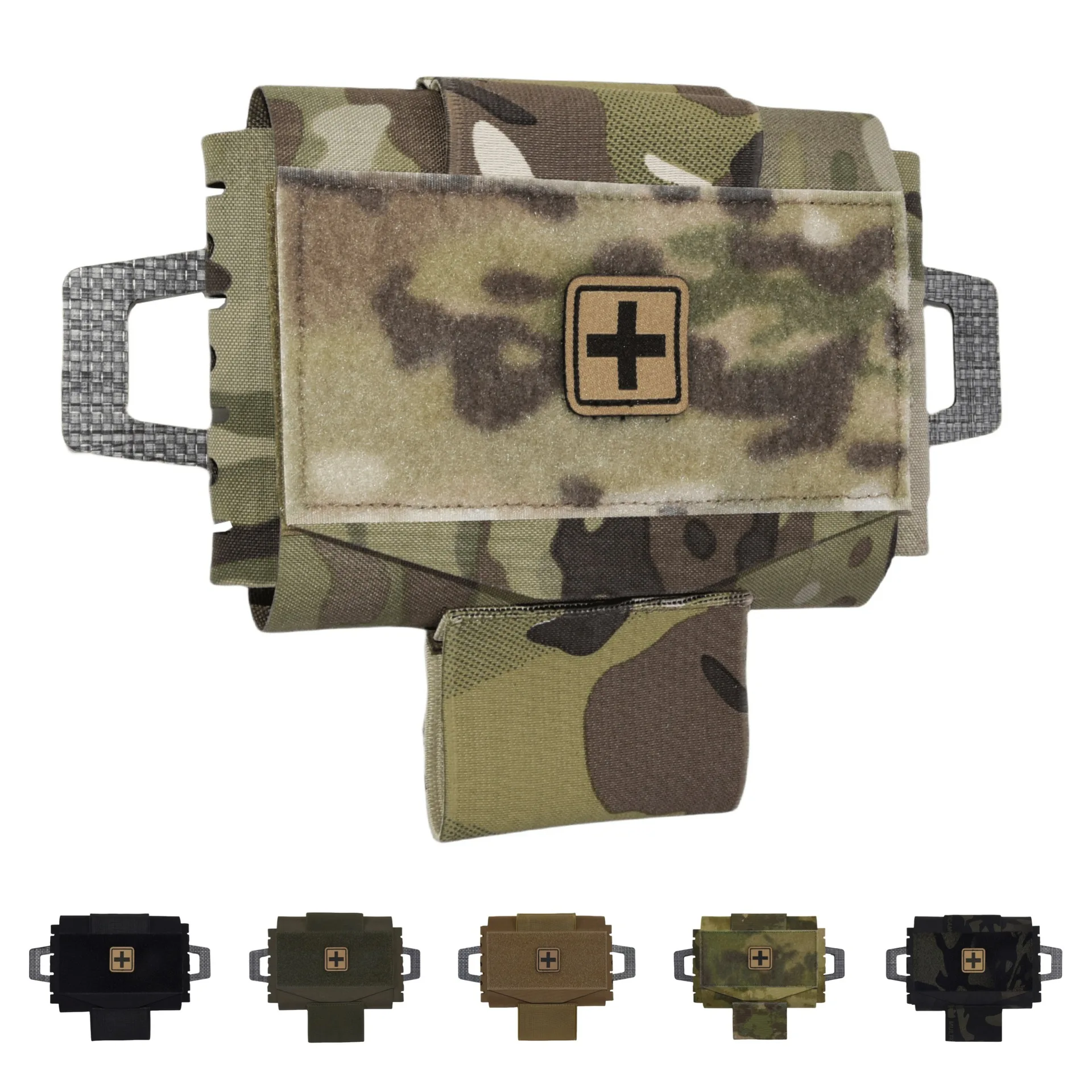 Bolsa médica táctica MOLLE IFAK – Kit primeros auxilios despliegue rápido - imagen 3