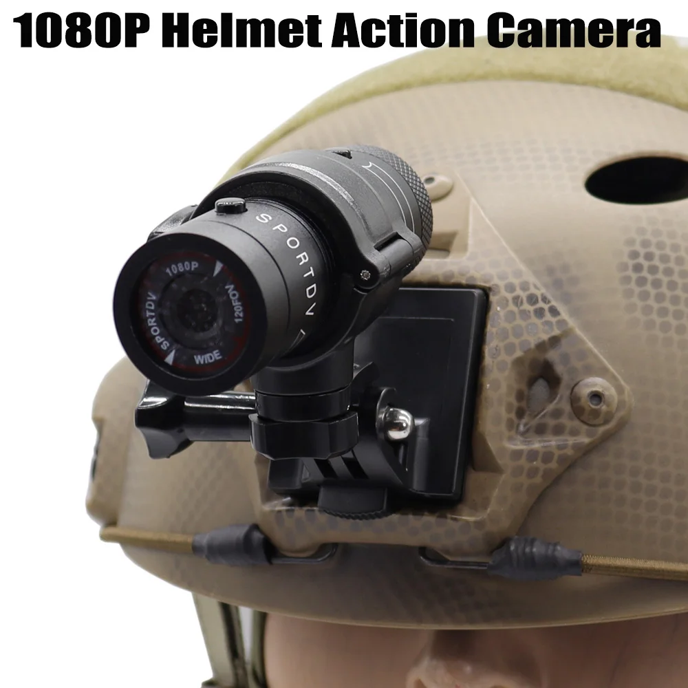 Cámara táctica para casco 720 1080P, nuevo estilo, cámara deportiva para caza, Airsoft CS, juego de guerra con función de vídeo y foto - imagen 2