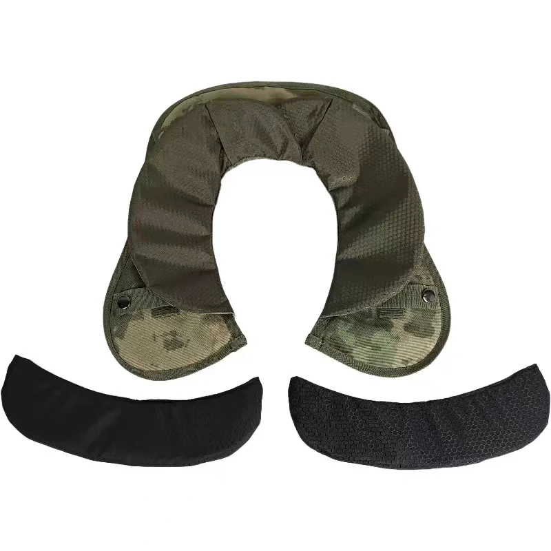 Chaleco táctico de protección del cuello antiperforación y anticorte para exteriores, traje Protector, protección del cuello, Compatible con ATFG desmontable - imagen 3