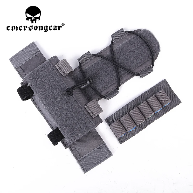 Emersongear-batería para casco estilo MK1, bolsa de almacenamiento, bolsa táctica, sombreros, Airsoft, caza, Camping, nailon - imagen 3