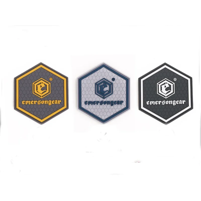 Emersongear, parche táctico de PVC de marca, insignia de moral, pegatina con emblema para Airsoft, bolsa portadora de placa, casco, chaleco de caza EM9394